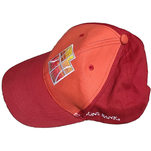 Utah Jazz Hat NBA Zion Bank Basketball Snapback Orange Red State Embroidered - Picture 2 of 5
